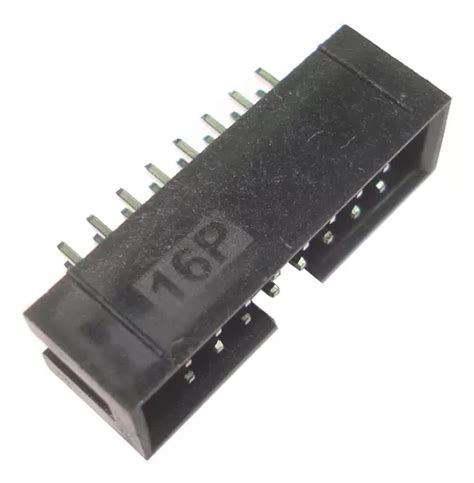 Conector Idc Para Cable Plano Vias Macho Pcb Paq Pzas Mercadolibre