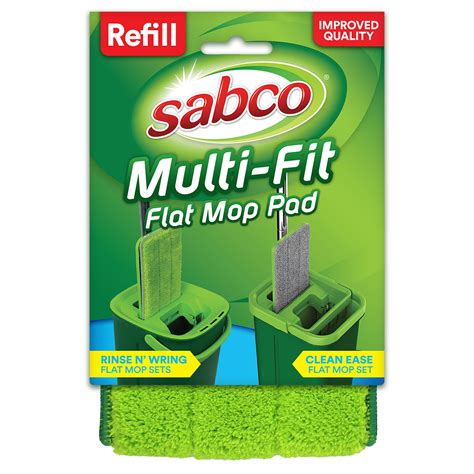 Buy Microfibre Flat Floor Mops Sabco