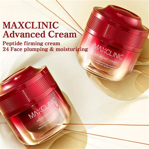 MAX CLINIC Advanced Cream 50ml - krém proti stárnutí se 17 peptidy za ...