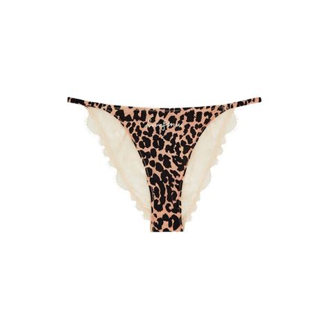 Agent Provocateur Lorna Leopard Print Mesh Briefs Leopard Print