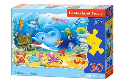 Пазл Castorland Дельфин в подводном мире 30 элементов – фото, отзывы ...