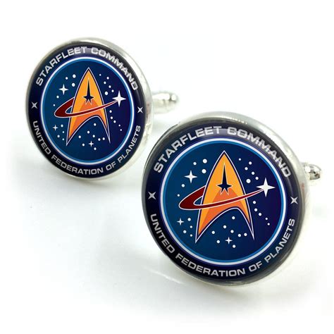 Star Trek Fleet Command Cufflinks Star Trek Enterprise Spock