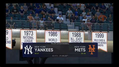 The Show 21 Full Match New York Yankees Vs New York Mets Simulation