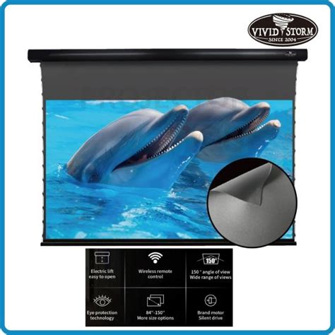 VIVIDSTORM ALR Slimline Motorized Tension Obsidian Long Throw ALR ...