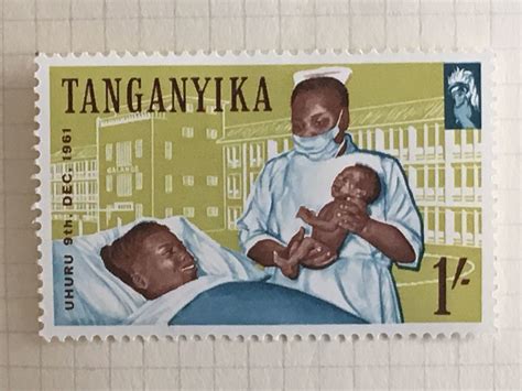 Tanganyika Independence S Maternity Mounted Mint Mm Sg Sc