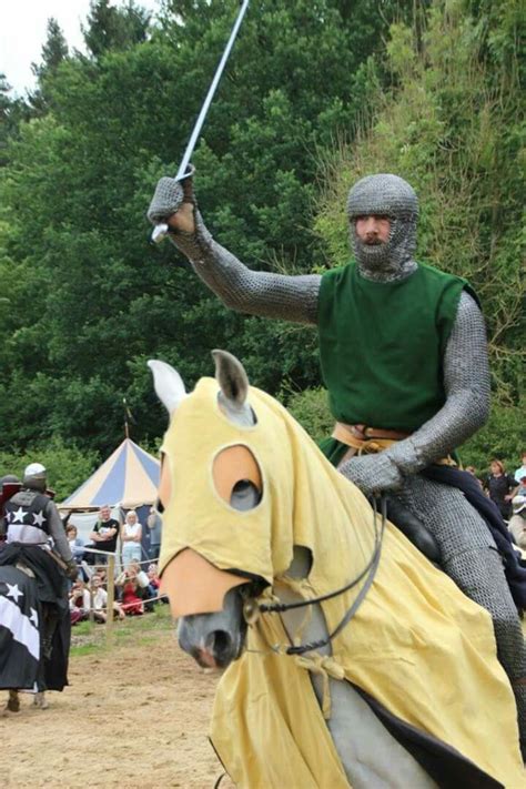 German Knight From The Reenactment Group Deustche Ritterconvent