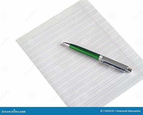 Paper and fountain-pen stock photo. Image of office, write - 11025470