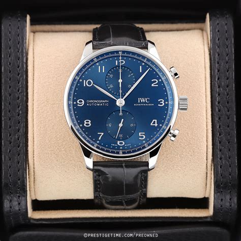 Pre Owned Iwc Portugieser Automatic Chronograph Mm Iw