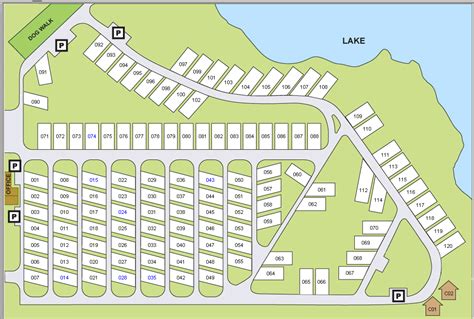 Resort Layout Longhorn Rv Resort