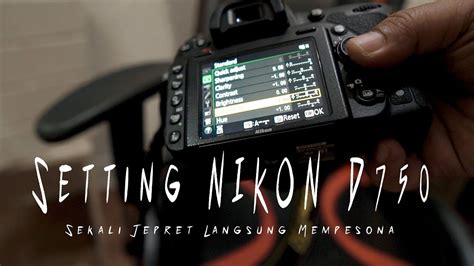 CARA SETTING KAMERA NIKON YouTube