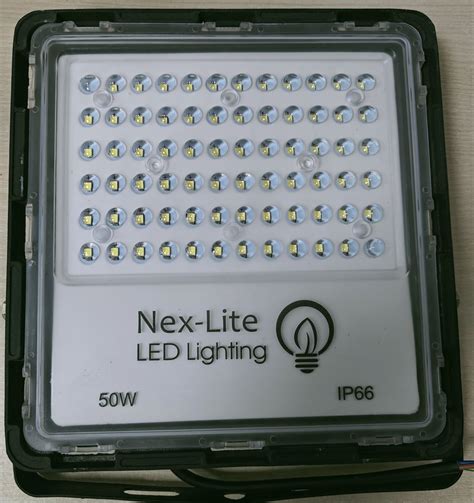 50w Flood Light Mcpcb With High Lumen Lens Model For Outdoor At 50