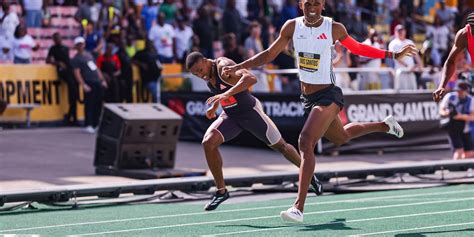Em Uma Disputa De 400 Metros Rasos - Alison dos Santos volta a vencer na Jamaica, desta vez nos 400m rasos ...