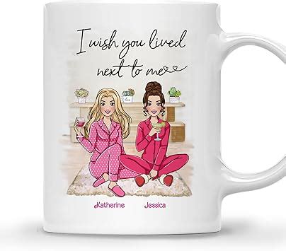 Amazon Gossby Personalized Friend Coffee Mug Custom Best Friend