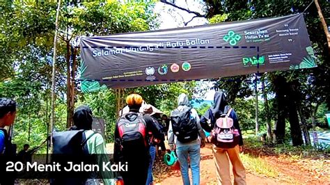 Hikking Menuju Ritual Adat Seserahan Hutan Di Batu Balian Aranio Desa