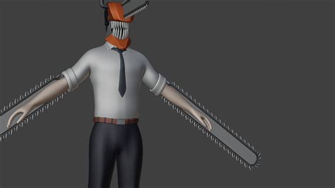 Chainsaw Man 3D model | CGTrader