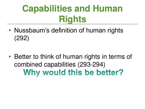 Martha Nussbaum on the "capabilities approach"