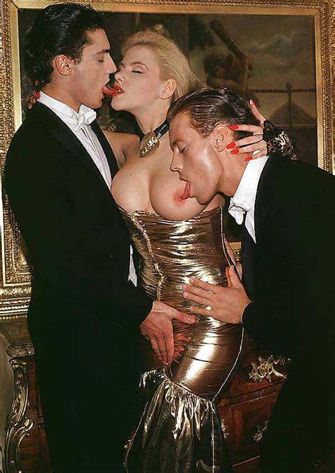 Big Boobed Blonde Having Two Cocks Porn Pictures Xxx Photos Sex Images Pictoa