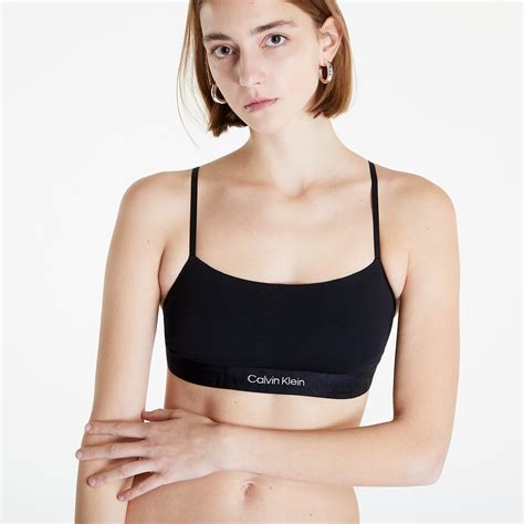 Calvin Klein Monolith Cotton Unlined Bralette