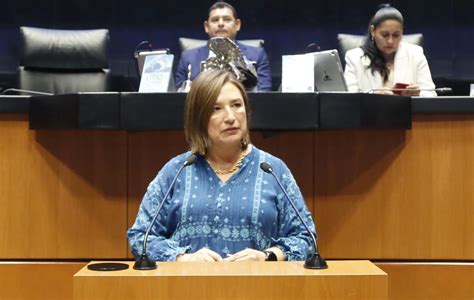 Senadora Xóchitl Gálvez Ruiz Para Referirse Al Día Internacional De La