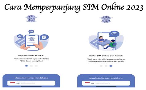 Cara Memperpanjang Sim Online Beserta Persyaratannya Bams