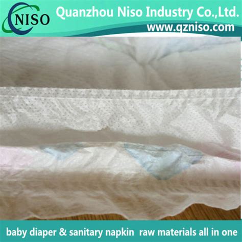 China Hs Code 56031100 White Smms Nonwoven For Baby Diaper And Adult