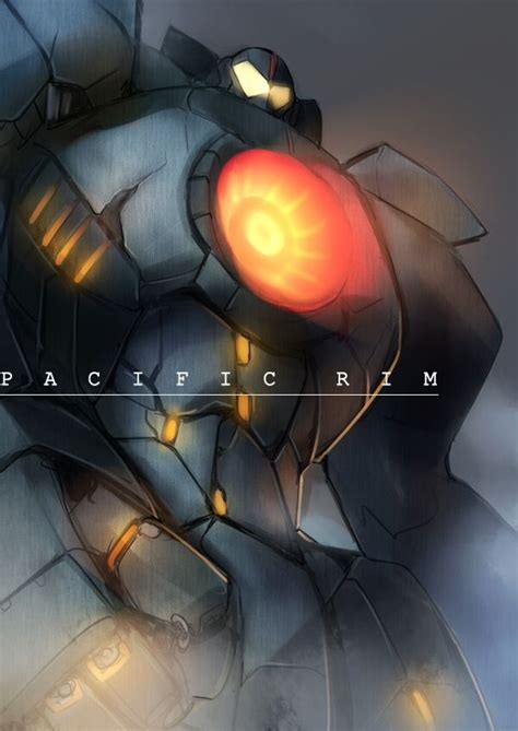 Gipsy Danger Pacific Rim Kaiju, Pacific Rim Jaeger, Gipsy Danger, Blue ...