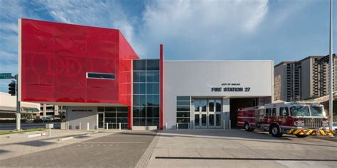 Dallas Fire Station 27, Perkins+Will. firehouses architecture color ...