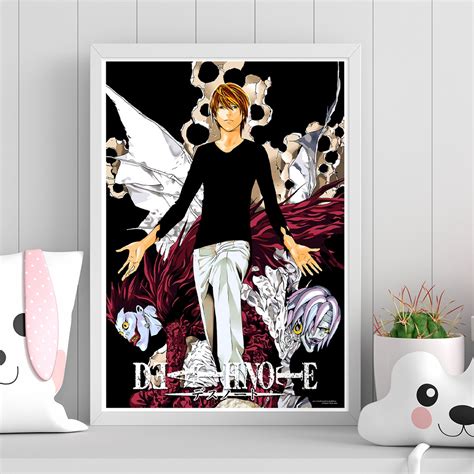 Death Note Poster デスノート โปสเตอร์ เดธโน้ต มังงะ ลึกลับ เขย่าขวัญ ขนาด