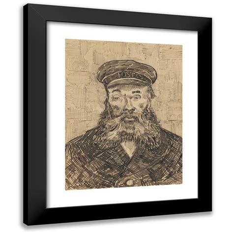 Vincent Van Gogh 15x18 Black Modern Framed Museum Art Print Titled