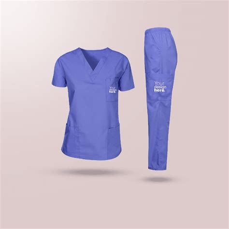 Custom Medical Scrub Suit Printing - Merchlist