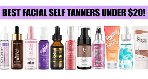 What Are The Best Facial Self Tanners Under In