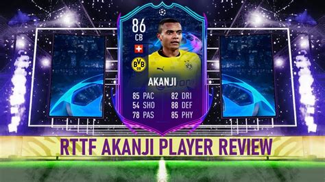 FIFA 21 RTTF AKANJI 86 PLAYER REVIEW YouTube