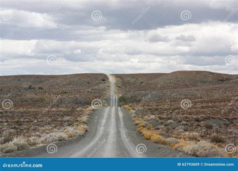 Graveldirt Road Into The Distance Stock Image Image Of Summer Rural