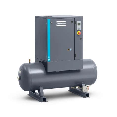 G Oil Injected Tank Mounted Rotary Screw Air Compressors At