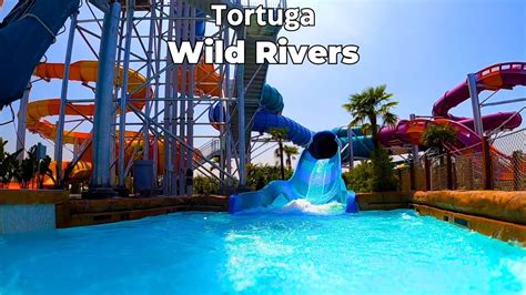 Tortuga Water Slide At Wild Rivers Irvine Pov Youtube