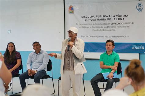 Ofrece FGE Quintana Roo disculpa pública a ciudadana por dilación en la