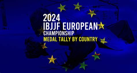 IBJJF European Championship 2024 Medal Tally By Country BJJ Heroes