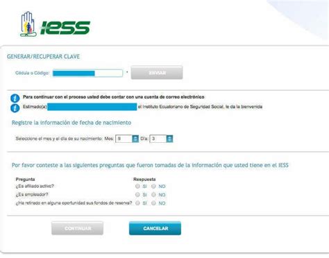 Como Obtener La Clave Del Iess Por Internet En Ecuador