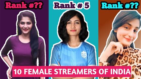 Top Pubg Girls Best Female Streamer In India Pubg Mobile