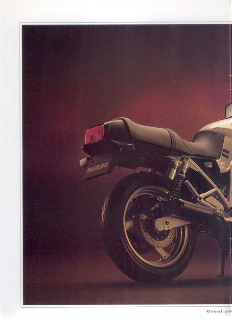 Planet Japan Blog Vintage Japan Brochures Suzuki GSX 250 S Katana 1991