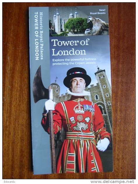 Tower Of London 2010 London Leaflet Brochure Flyer Handbill