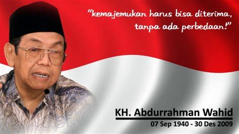 Biografi Abdurrahman Wahid Ilustrasi