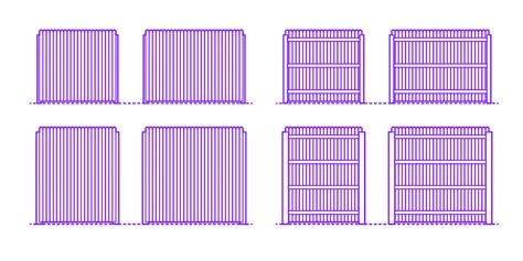 Privacy Fence Lattice Top Dimensions Drawings Dimensions