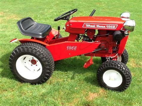 1960s Wheel Horse 1045 Garden Tractor Riding Mower Refurbished