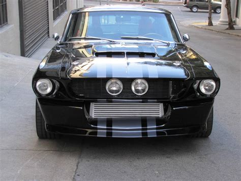 1967 FORD MUSTANG SHELBY GT 500 BLACK LOW MILES - Classic Ford Mustang ...