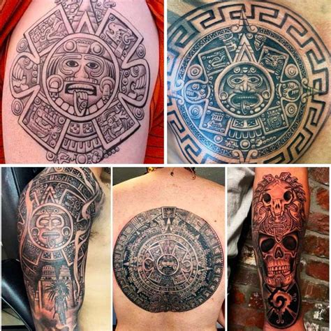 Significado Tatuaje Calendario Azteca Todos Los Detalles