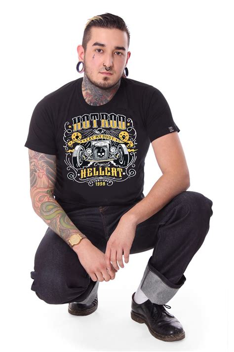 Hot Rod Men T Shirt By Hotrod Hellcat Suicide Glam