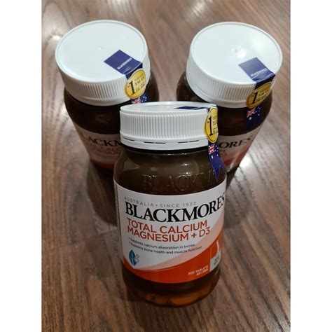 Blackmores Total Calcium Magnesium D3 200v Viên uống bổ sung