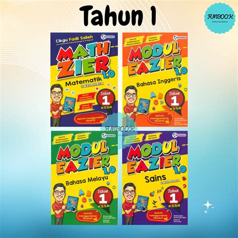 Funbook Buku Latihan Mathzier Dan Modul Eazier Tahun