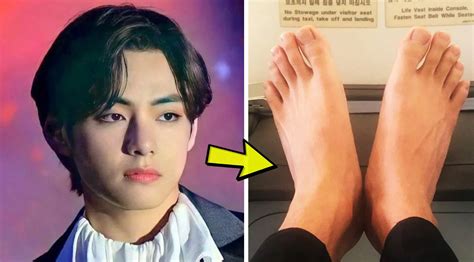 Kim Taehyung Feet Soles Nails Of Bts Korean K Pop Wikigrewal